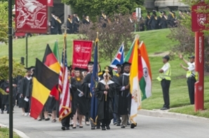 graduation procession