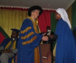 Sister Kathryn Miller spoke at two graduations in Malawi and Zambia during her December trip to Africa.